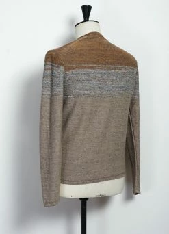 INIS MEÁIN OMBRÉ TUNIC | Linen Landscape Tunic | Beach/Stone -Mona Shop ombre tunic linen landscape tunic beachstone inis meain 418912