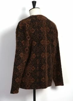 Monitaly SHAGGY V CARDIGAN | Japanese Shaggy Wool Cardigan | Talisman -Mona Shop shaggy v cardigan japanese shaggy wool cardigan talisman monitaly 862868