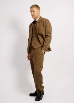 HANSEN GARMENTS WILLIAM | Classic Casual Vest | Cognac -Mona Shop william classic casual vest cognac 240 419471